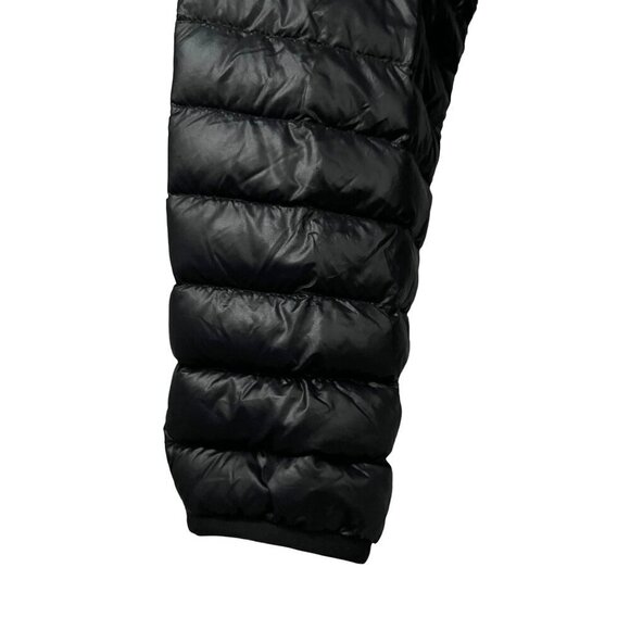 Adidas Varilite Mens Black Duck Down Puffer Zip Up Jacket Medium Pockets Unisex - Picture 9 of 13